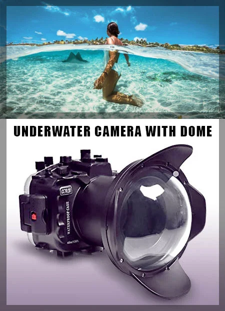 Underwater Camera with Dome Housing